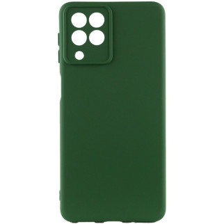Чохол Silicone Cover Lakshmi Full Camera (A) для Samsung Galaxy M53 5G Зелений / Dark green - Інтернет-магазин спільних покупок ToGether