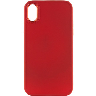 TPU чохол Bonbon Metal Style для Apple iPhone XS Max (6.5") Червоний / Red - Інтернет-магазин спільних покупок ToGether