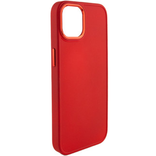 TPU чохол Bonbon Metal Style для Apple iPhone 13 (6.1") Червоний / Red - Інтернет-магазин спільних покупок ToGether