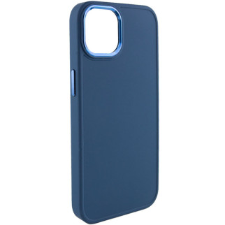 TPU чохол Bonbon Metal Style для Apple iPhone 13 (6.1") Синій / Cosmos blue - Інтернет-магазин спільних покупок ToGether