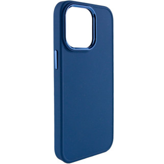 TPU чохол Bonbon Metal Style для Apple iPhone 13 Pro (6.1") Синій / Cosmos blue - Інтернет-магазин спільних покупок ToGether