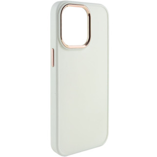 TPU чохол Bonbon Metal Style для Apple iPhone 13 Pro (6.1") Білий / White - Інтернет-магазин спільних покупок ToGether