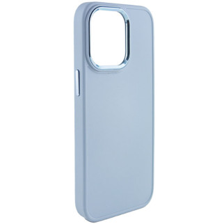 TPU чохол Bonbon Metal Style для Apple iPhone 13 Pro Max (6.7") Блакитний / Mist blue - Інтернет-магазин спільних покупок ToGether