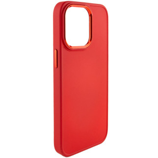 TPU чохол Bonbon Metal Style для Apple iPhone 13 Pro Max (6.7") Червоний / Red - Інтернет-магазин спільних покупок ToGether