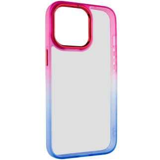 Чохол TPU+PC Fresh sip series для Apple iPhone 13 Pro (6.1") Синій / Рожевий - Інтернет-магазин спільних покупок ToGether