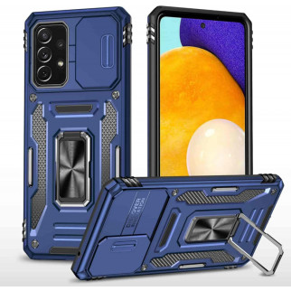 Ударостійкий чохол Camshield Army Ring для Samsung Galaxy A53 5G Синій / Navy - Інтернет-магазин спільних покупок ToGether