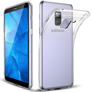 TPU чохол Epic Transparent 1,5mm для Samsung A530 Galaxy A8 (2018) Безбарвний (прозорий) - Інтернет-магазин спільних покупок ToGether