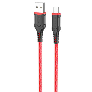 Дата кабель Borofone BX67 USB to Type-C (1m) Червоний - Інтернет-магазин спільних покупок ToGether