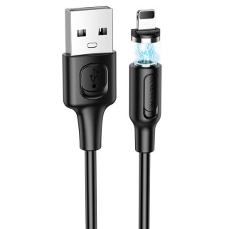 Дата кабель Borofone BX41 Amiable USB to Lightning (1m) Чорний - Інтернет-магазин спільних покупок ToGether