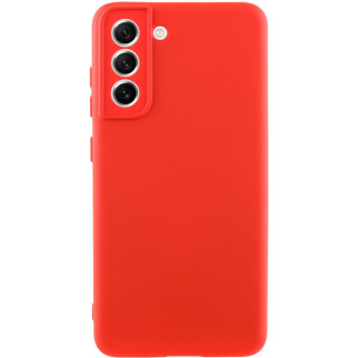 Чохол Silicone Cover Lakshmi Full Camera (A) для Samsung Galaxy S21 FE Червоний / Red - Інтернет-магазин спільних покупок ToGether