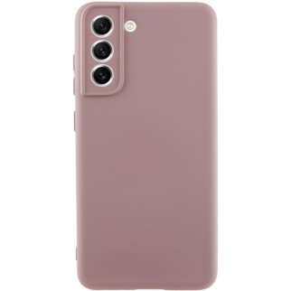 Чохол Silicone Cover Lakshmi Full Camera (A) для Samsung Galaxy S21 FE Рожевий / Pink Sand - Інтернет-магазин спільних покупок ToGether