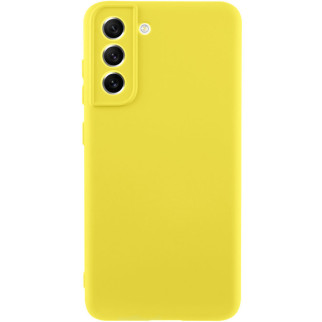 Чохол Silicone Cover Lakshmi Full Camera (A) для Samsung Galaxy S22 Жовтий / Flash - Інтернет-магазин спільних покупок ToGether