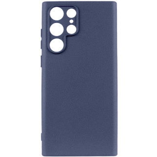 Чохол Silicone Cover Lakshmi Full Camera (A) для Samsung Galaxy S22 Ultra Синій / Midnight Blue - Інтернет-магазин спільних покупок ToGether