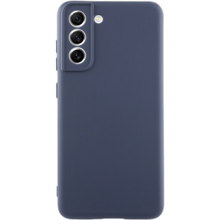Чохол Silicone Cover Lakshmi Full Camera (A) для Samsung Galaxy S22+ Синій / Midnight Blue - Інтернет-магазин спільних покупок ToGether
