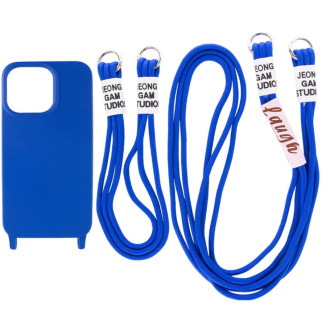 Чохол TPU two straps California для Apple iPhone 11 Pro (5.8") Синій / Iris - Інтернет-магазин спільних покупок ToGether