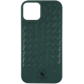 Шкіряний чохол Polo Santa Barbara для Apple iPhone 12 Pro / 12 (6.1") Green - Інтернет-магазин спільних покупок ToGether