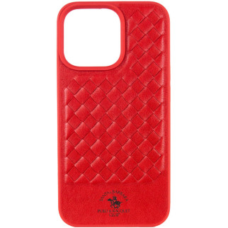 Шкіряний чохол Polo Santa Barbara для Apple iPhone 13 Pro (6.1") Red - Інтернет-магазин спільних покупок ToGether