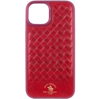 Шкіряний чохол Polo Santa Barbara для Apple iPhone 14 Plus (6.7") Red - Інтернет-магазин спільних покупок ToGether