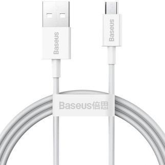 Дата кабель Baseus Superior Series Fast Charging MicroUSB Cable 2A (2m) (CAMYS-A) Білий - Інтернет-магазин спільних покупок ToGether