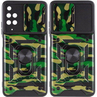 Ударостійкий чохол Camshield Serge Ring Camo для Xiaomi Redmi 10 Зелений / Army Green - Інтернет-магазин спільних покупок ToGether