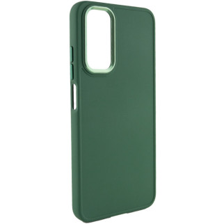 TPU чохол Bonbon Metal Style для Samsung Galaxy A13 4G Зелений / Pine green - Інтернет-магазин спільних покупок ToGether