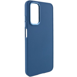 TPU чохол Bonbon Metal Style для Samsung Galaxy A13 4G Синій / Denim Blue - Інтернет-магазин спільних покупок ToGether