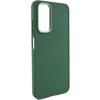 TPU чохол Bonbon Metal Style для Samsung Galaxy A52 4G / A52 5G / A52s Зелений / Pine green - Інтернет-магазин спільних покупок ToGether