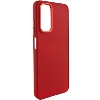 TPU чохол Bonbon Metal Style для Samsung Galaxy A52 4G / A52 5G / A52s Червоний / Red - Інтернет-магазин спільних покупок ToGether