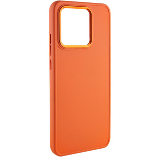 TPU чохол Bonbon Metal Style для Xiaomi Redmi 10C Помаранчевий / Papaya - Інтернет-магазин спільних покупок ToGether