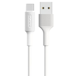 Дата кабель Borofone BX1 EzSync USB to Type-C (1m) Білий - Інтернет-магазин спільних покупок ToGether