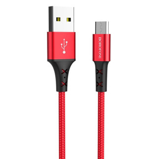 Дата кабель Borofone BX20 Enjoy USB to MicroUSB (1m) Червоний - Інтернет-магазин спільних покупок ToGether