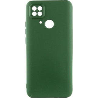 Чохол Silicone Cover Lakshmi Full Camera (A) для Xiaomi Poco C40 Зелений / Dark green - Інтернет-магазин спільних покупок ToGether