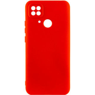 Чохол Silicone Cover Lakshmi Full Camera (A) для Xiaomi Poco C40 Червоний / Red - Інтернет-магазин спільних покупок ToGether