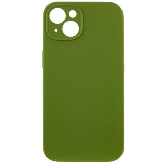 Чохол Silicone Case Full Camera Protective (AA) для Apple iPhone 14 (6.1") Зелений / Dark Olive - Інтернет-магазин спільних покупок ToGether