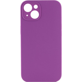 Чохол Silicone Case Full Camera Protective (AA) для Apple iPhone 14 Plus (6.7") Фіолетовий / Grape - Інтернет-магазин спільних покупок ToGether