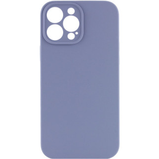 Чохол Silicone Case Full Camera Protective (AA) для Apple iPhone 14 Pro (6.1") Сірий / Lavender Gray - Інтернет-магазин спільних покупок ToGether