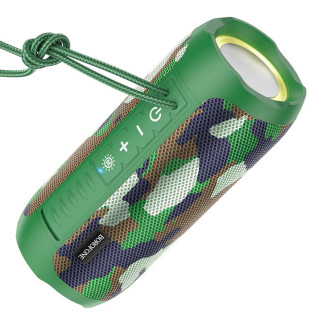 Bluetooth Колонка Borofone BR21 Camouflage Green - Інтернет-магазин спільних покупок ToGether