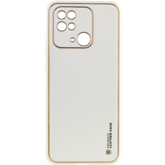 Шкіряний чохол Xshield для Xiaomi Redmi 10C Білий / White - Інтернет-магазин спільних покупок ToGether