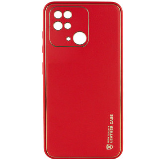 Шкіряний чохол Xshield для Xiaomi Redmi 10C Червоний / Red - Інтернет-магазин спільних покупок ToGether