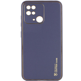 Шкіряний чохол Xshield для Xiaomi Redmi 10C Сірий / Lavender Gray - Інтернет-магазин спільних покупок ToGether
