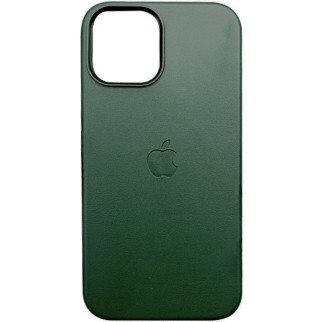 Шкіряний чохол Leather Case (AAA) with MagSafe and Animation для Apple iPhone 13 Pro Max (6.7") Sequoia Green - Інтернет-магазин спільних покупок ToGether