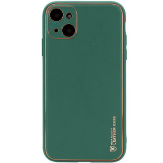 Шкіряний чохол Xshield для Apple iPhone 14 (6.1") Зелений / Army green - Інтернет-магазин спільних покупок ToGether