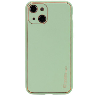Шкіряний чохол Xshield для Apple iPhone 14 (6.1") Зелений / Pistachio - Інтернет-магазин спільних покупок ToGether