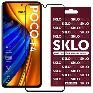Захисне скло SKLO 3D для Xiaomi Poco F4 Чорний - Інтернет-магазин спільних покупок ToGether