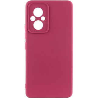 Чохол Silicone Cover Lakshmi Full Camera (A) для Xiaomi Poco M5 Бордовий / Marsala - Інтернет-магазин спільних покупок ToGether