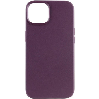 Шкіряний чохол Leather Case (AA Plus) with MagSafe для Apple iPhone 12 Pro / 12 (6.1") Dark Cherry - Інтернет-магазин спільних покупок ToGether