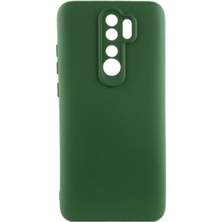 Чохол Silicone Cover Lakshmi Full Camera (A) для Xiaomi Redmi 9 Зелений / Dark green - Інтернет-магазин спільних покупок ToGether