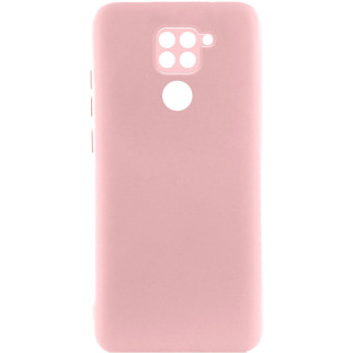 Чохол Silicone Cover Lakshmi Full Camera (A) для Xiaomi Redmi Note 9 / Redmi 10X Рожевий / Pink - Інтернет-магазин спільних покупок ToGether