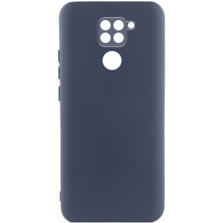 Чохол Silicone Cover Lakshmi Full Camera (A) для Xiaomi Redmi Note 9 / Redmi 10X Синій / Midnight Blue - Інтернет-магазин спільних покупок ToGether