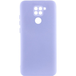 Чохол Silicone Cover Lakshmi Full Camera (A) для Xiaomi Redmi Note 9 / Redmi 10X Бузковий / Dasheen - Інтернет-магазин спільних покупок ToGether